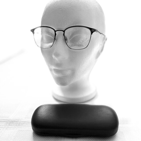 Never worn - William Morris eyeglasses reading glasses frame rose gold and navy - Picture 2 of 2